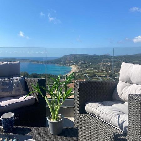 Haut De Villa - Vue Mer Avec Coucher De Soleil カルジェーズ エクステリア 写真
